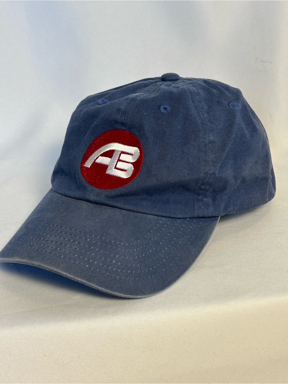 Vintage 90s Dick Clark's American Bandstand AB Logo Navy Denim Dad Hat